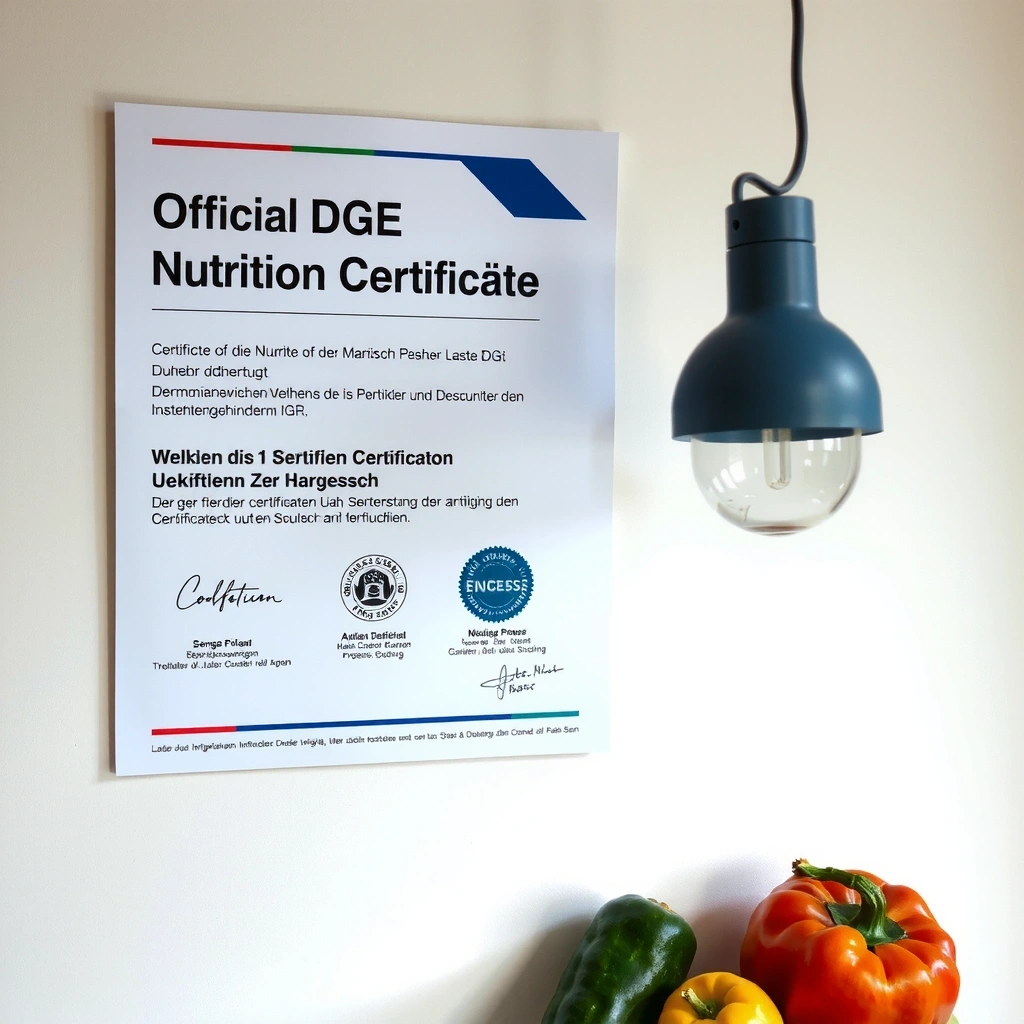 DGE Zertifikat Ernährungsberaterin