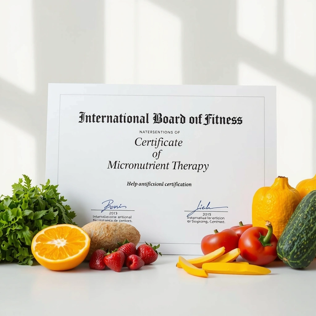 ISBNF Mikronährstofftherapie Zertifikat